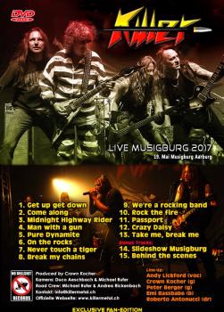 DVD "KILLER Live @ Musigburg 2017"